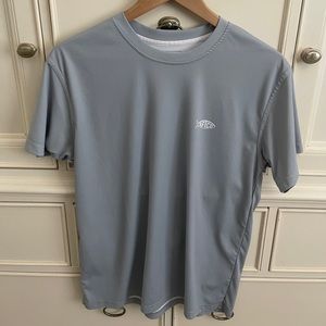 aftco grey performance fishing shirt